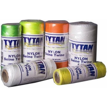 TYTAN INTERNATIONAL Tytan International TST181W Nylon Twisted Seine Twine; White - 18 in. x 1000 ft. TST181W